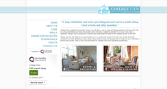 Desktop Screenshot of collegeview.co.uk